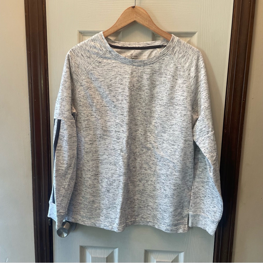 Bobbie Brooks Gray Boxy Sweatshirt
